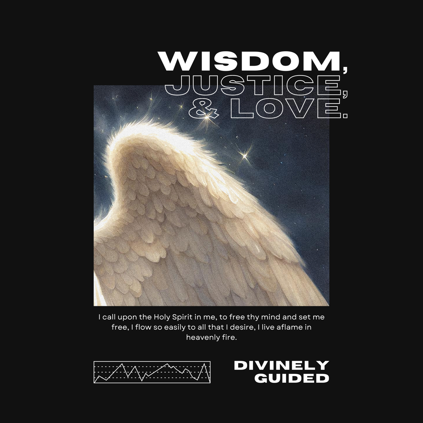 Wisdom, Justice, & Love | Unisex T-Shirt