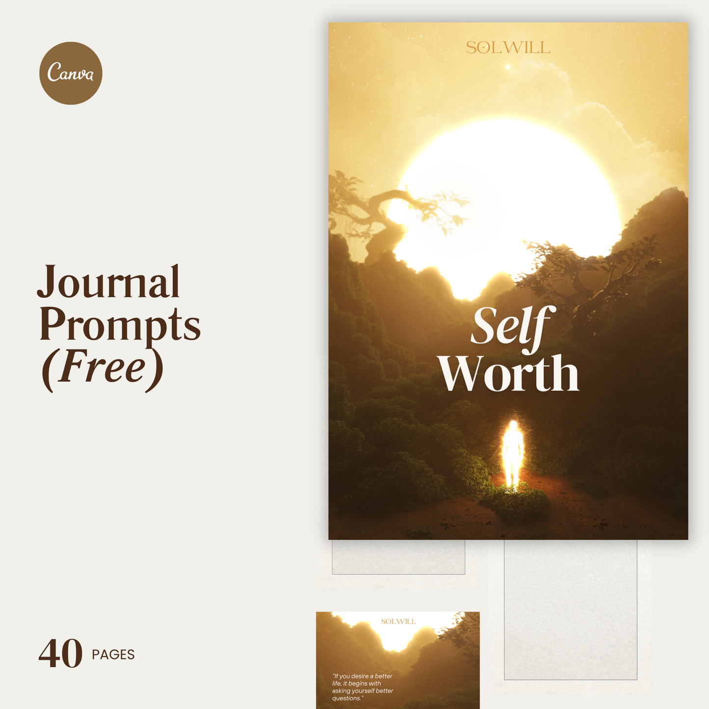 Self Worth │ Journal Prompts