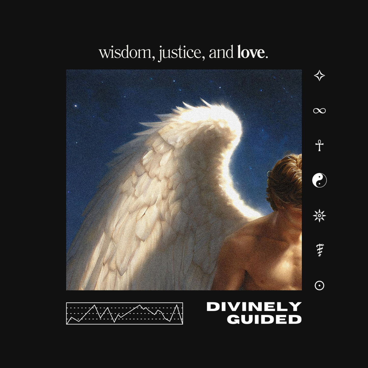 Wisdom, Justice, & Love | Unisex T-Shirt