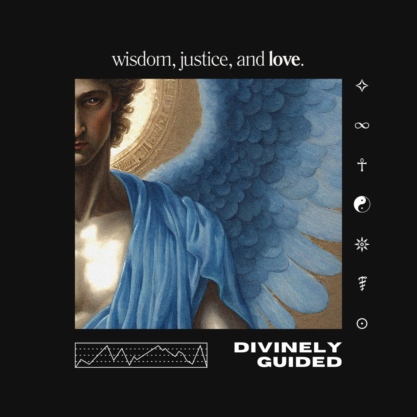 Wisdom, Justice, & Love | Unisex T-Shirt