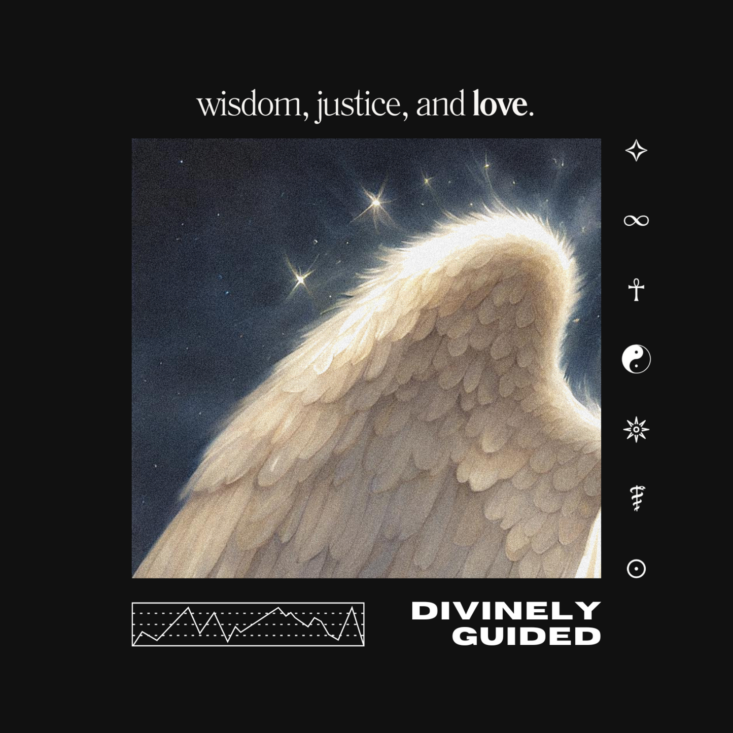 Wisdom, Justice, & Love | Unisex T-Shirt